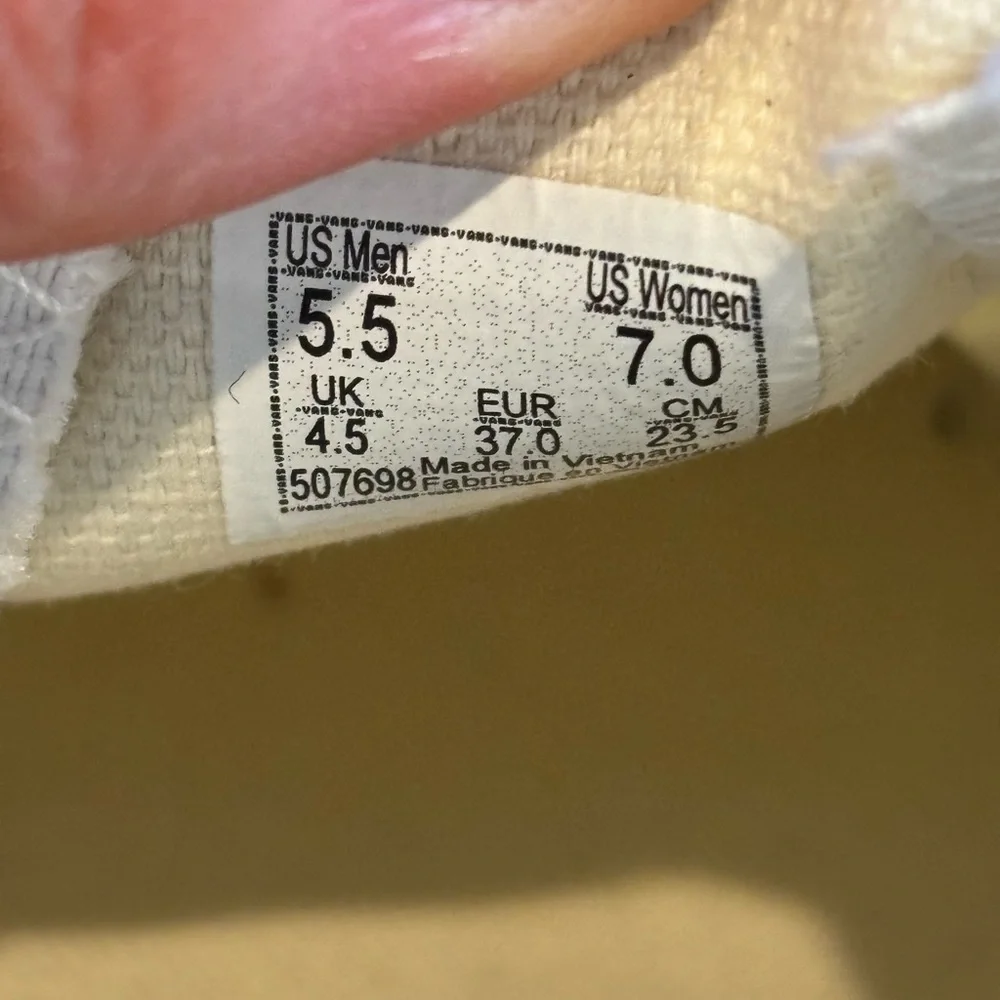 Vans Kids Black and White Checkered Slip-On Sneakers - Picture 6 of 7